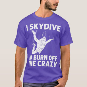 Camiseta Buceo Gracioso Para Hombres Mujeres Paracaidismo S