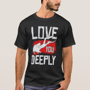 Camiseta Buceo Gráfico Mujeres Y Hombres Buceador 5