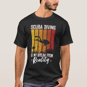 Camiseta Buceo Gráfico Mujeres Y Hombres Buzo 4
