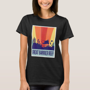 Camiseta Buceo Gran Barrera de Coral Recuerdo Australia Buc