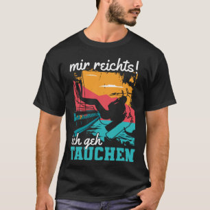 Camiseta Buceo Ich Geh Bucear Agua Mar Coral