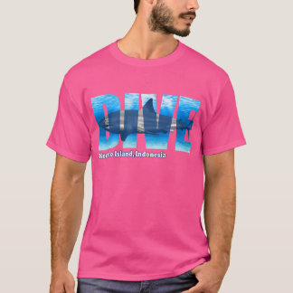 Camiseta Buceo Isla Komodo Submarinismo Scuba