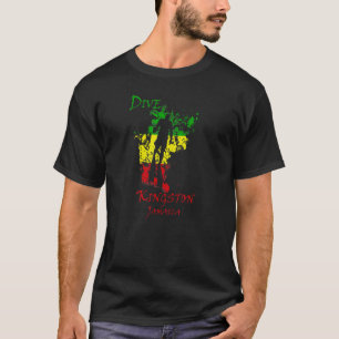 Camiseta Buceo Kingston Jamaica Vacaciones Buceo