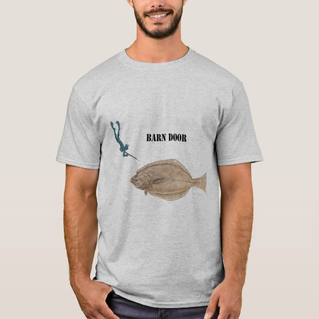 Camiseta Buceo libre con pesca de altura y un gran himno (Anverso)