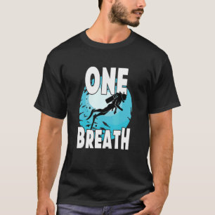 Camiseta Buceo libre de buceo libre de bucear un respiro