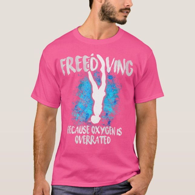 Camiseta Buceo libre de oxígeno en apnea (Anverso)