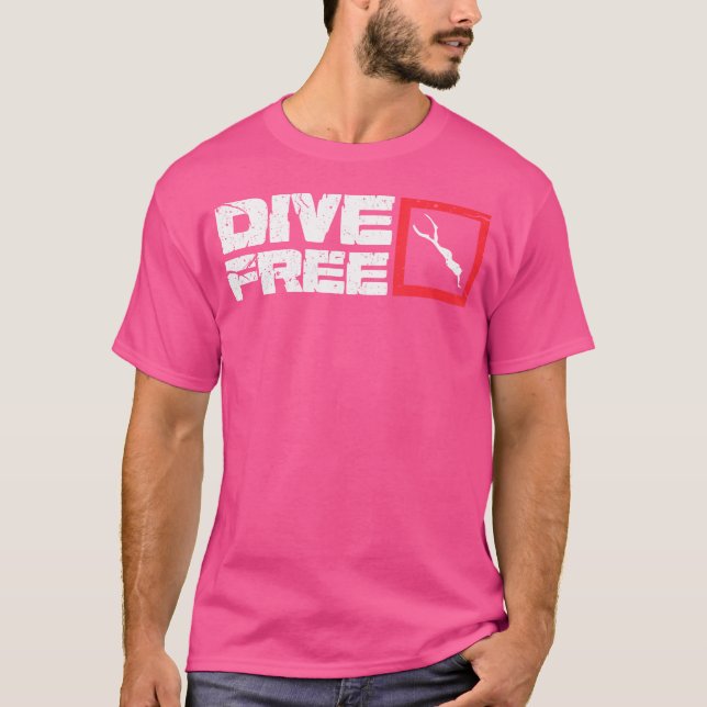 Camiseta Buceo libre - Divertido experto en buceo en el océ (Anverso)