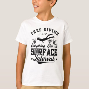 Camiseta Buceo Libre Todo Lo Demás Es Océano