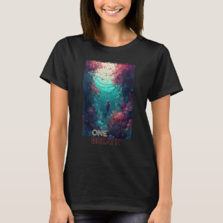 Camiseta Buceo libre - Un respiro, agua abierta y libre
