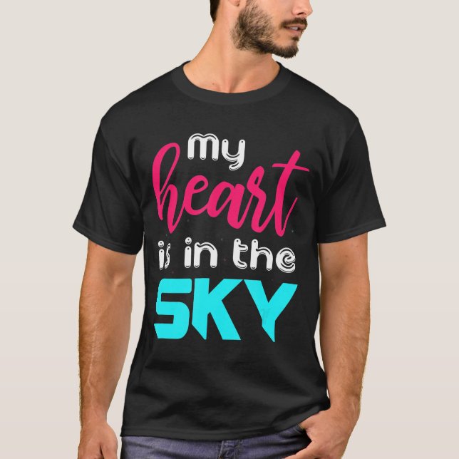 Camiseta Buceo-Mi Corazón Está En El Cielo (Anverso)
