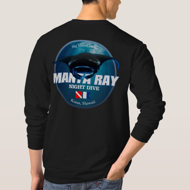 Camiseta Buceo nocturno de Kona (DD2) (Reverso)