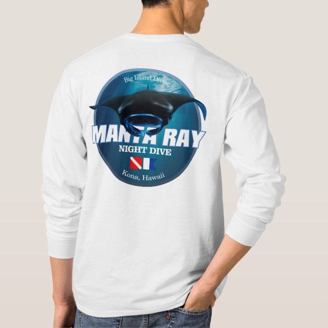 Camiseta Buceo nocturno de Kona (DD2) (Reverso)