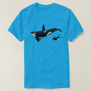 Camiseta Buceo Orca y Scuba
