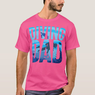Camiseta Buceo Papá Scuba Buceo Lover Océano Buceo F