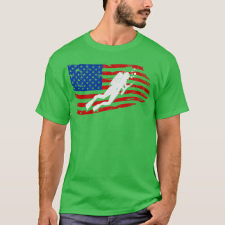 Camiseta Buceo Patriótico Pesquero Profundo 1