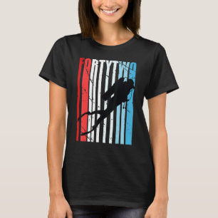 Camiseta Buceo Retro Scuba 42 cumpleaños Deep Sea Diver Wo