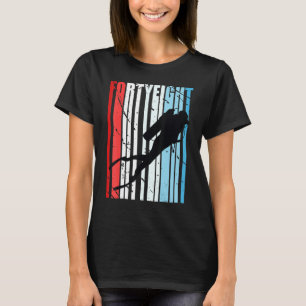 Camiseta Buceo Retro Scuba 48º cumpleaños Deep Sea Diver Wo