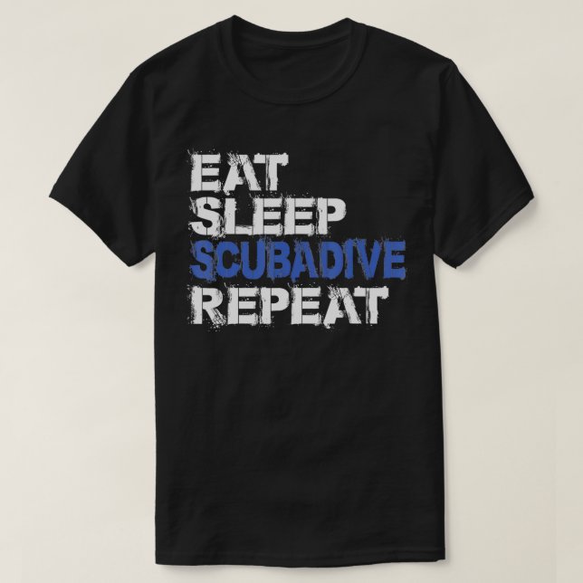 Camiseta Buceo Scuba (Diseño del anverso)