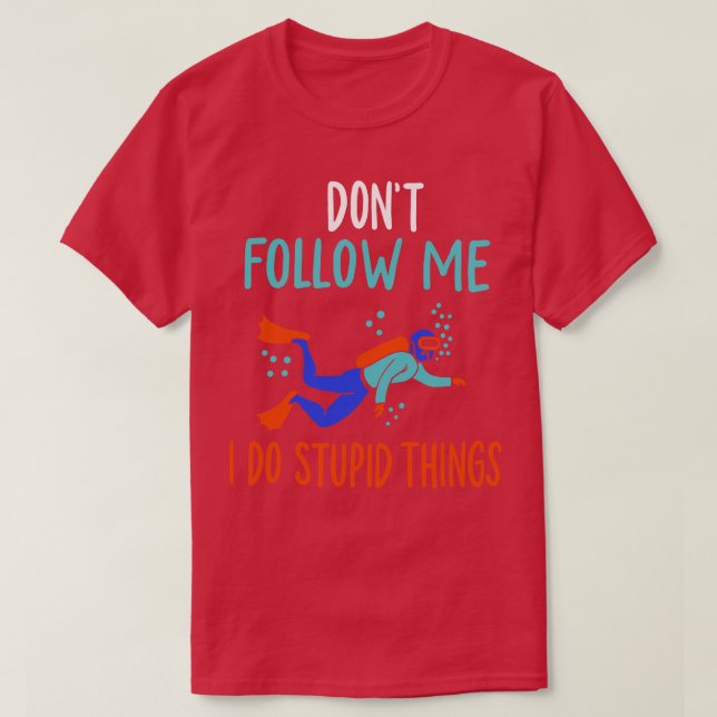 Camiseta Buceo Scuba (Diseño del anverso)