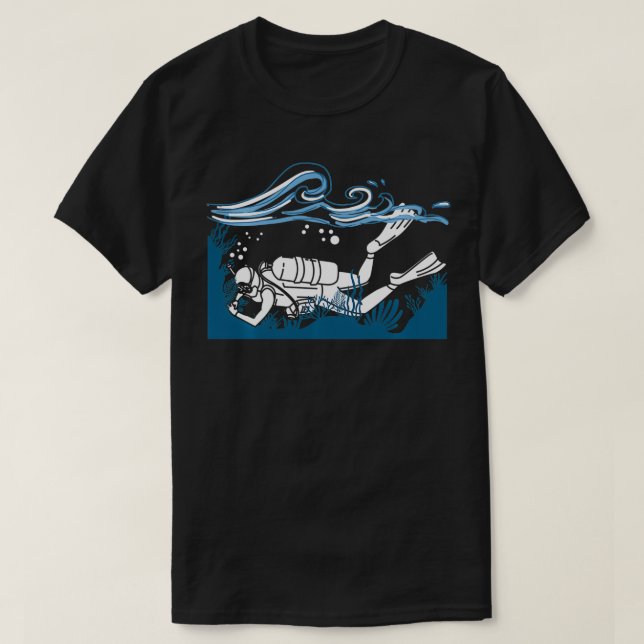Camiseta Buceo Scuba 1 (Diseño del anverso)