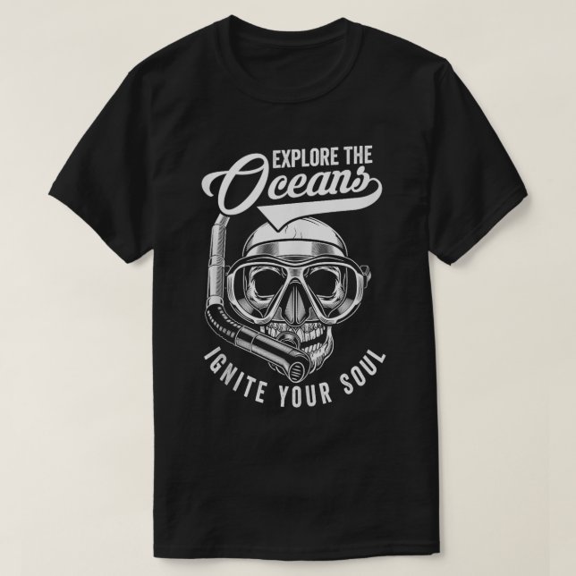Camiseta Buceo Scuba 10 (Diseño del anverso)