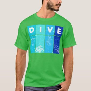 Camiseta Buceo Scuba Buceo Amor del Océano Buceo Freedi