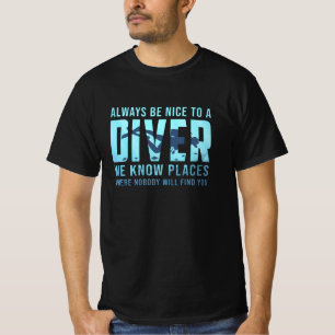 Camiseta Buceo Scuba Buceo Buceo Dive Divertida Idea de Reg