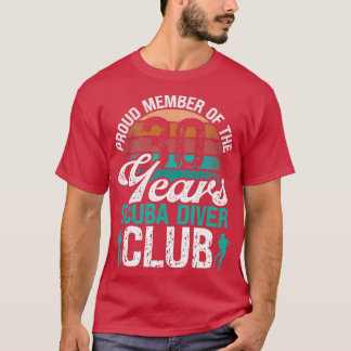 Camiseta Buceo Scuba de 30 años Scuba de 30 años