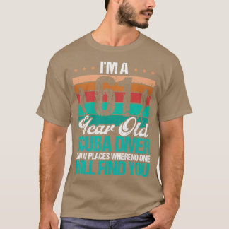 Camiseta Buceo Scuba de 61 años de edad 61 cumpleaños