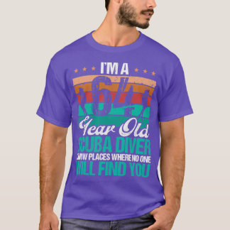 Camiseta Buceo Scuba de 64 años 64 cumpleaños