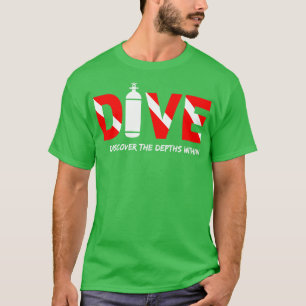 Camiseta Buceo Scuba Descubre las profundidades del buceo