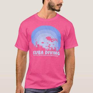 Camiseta Buceo Scuba El Cielo No Es El Límite Del Buceo Scu