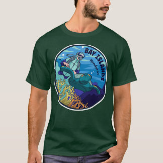 Camiseta Buceo Scuba En Las Islas Bay Honduras