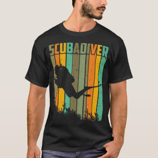 Camiseta Buceo Scuba Hombres Mujeres Scuba Diver Regalo Oce