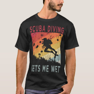 Camiseta Buceo Scuba me hace cosquillas húmedas para buzo S