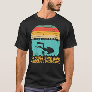 Camiseta Buceo Scuba Para Hombres Mujeres Subacuáticas