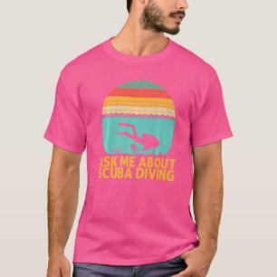 Camiseta Buceo Scuba Para Hombres Mujeres Subacuáticas