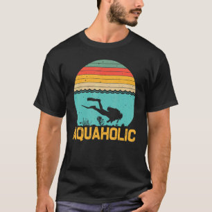 Camiseta Buceo Scuba Para Hombres Mujeres Subacuáticas