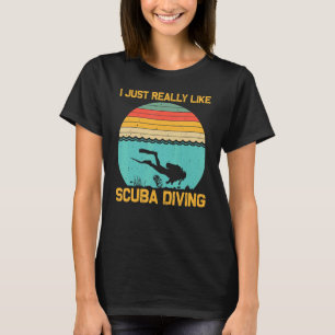 Camiseta Buceo Scuba Para Hombres Mujeres Subacuáticas