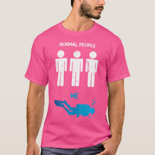 Camiseta Buceo Scuba Para Hombres Submarinismo