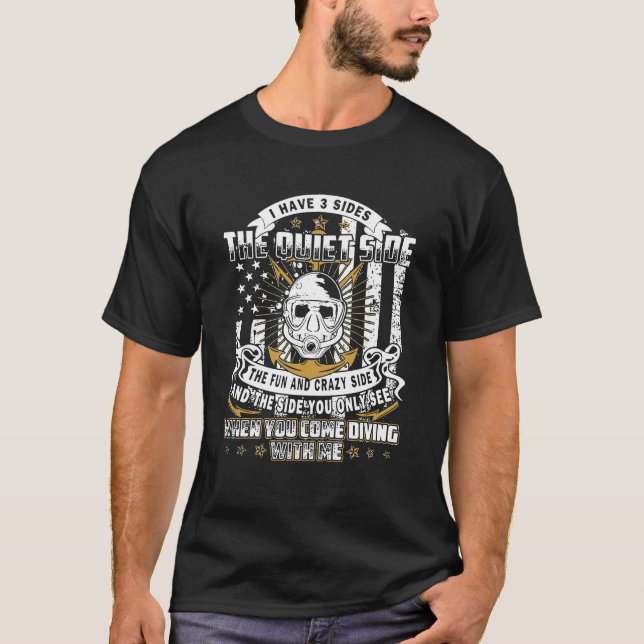 Camiseta Buceo Scuba - Scuba Buceando El Duist (Anverso)