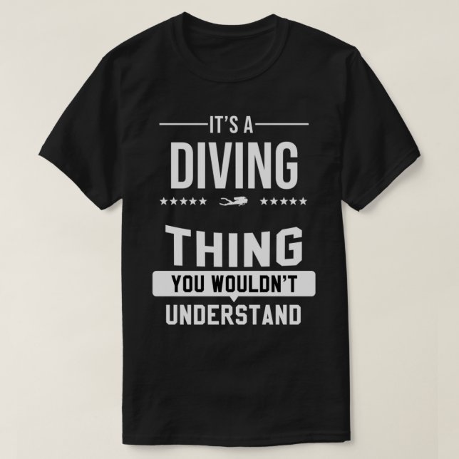 Camiseta Buceo Scuba Submarinismo Submarinismo Submarinismo (Diseño del anverso)