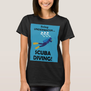 Camiseta Buceo Scuba Vida Subacuática Buceo