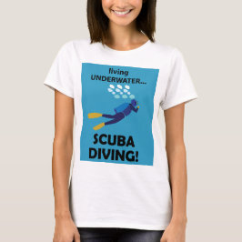 Camiseta Buceo Scuba Vida Subacuática Buceo