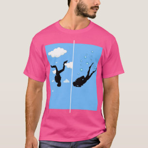 Camiseta Buceo Skydiving Skydive extrem Sport 3