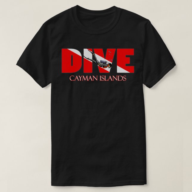 Camiseta Buceo Snorkeling en las Islas Caimán (Diseño del anverso)