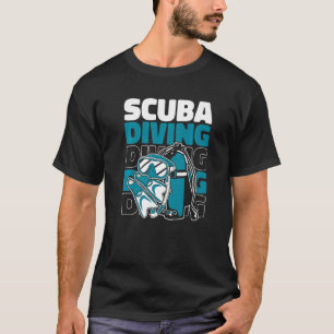Camiseta Buceo Subacuático Deporte Técnico Buceo Scu