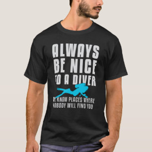Camiseta Buceo Submarinismo Buceo Scuba Buceo Divertido Ide