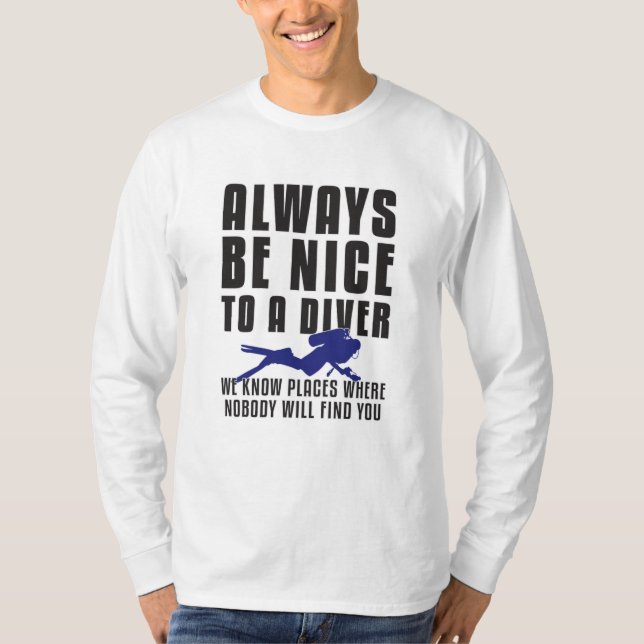 Camiseta Buceo Submarinismo Scuba Buceo Diver Divertida Ide (Anverso)