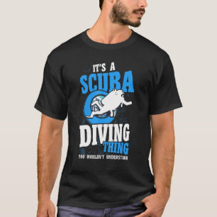 Camiseta Buceo submarino es cosa de buceo Scuba